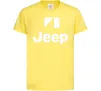 Дитяча футболка Logo Jeep Лимонний фото