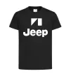 Детская футболка Logo Jeep Черный фото