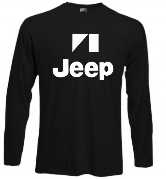 Лонгслів Logo Jeep Чорний фото