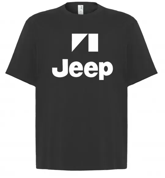 Футболка Оверсайз Logo Jeep Чорний фото