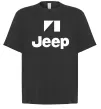 Футболка Оверсайз Logo Jeep Чорний фото