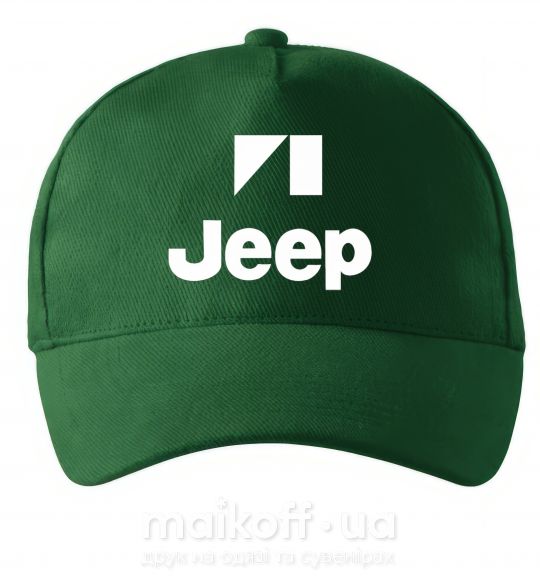 Кепка Logo Jeep Темно-зелений фото