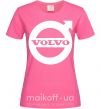 Женская футболка Logo Volvo Ярко-розовый фото