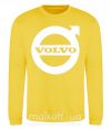 Свитшот Logo Volvo Солнечно желтый фото