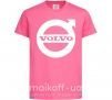 Детская футболка Logo Volvo Ярко-розовый фото