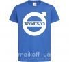 Дитяча футболка Logo Volvo Яскраво-синій фото