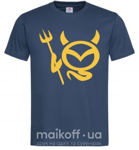 Мужская футболка Devil Mazda Темно-синий фото
