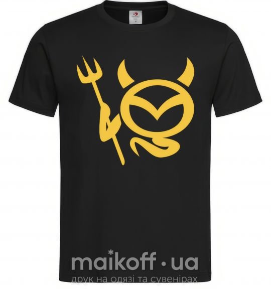 Чоловіча футболка Devil Mazda Чорний фото