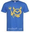 Мужская футболка Devil Mazda Ярко-синий фото