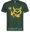 Чоловіча футболка Devil Mazda Темно-зелений фото