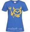 Жіноча футболка Devil Mazda Яскраво-синій фото
