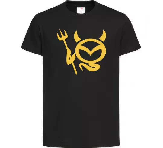 Детская футболка Devil Mazda Черный фото