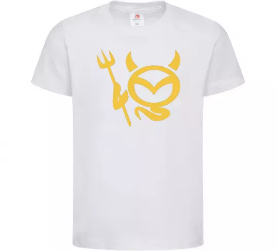 Детская футболка Devil Mazda Белый фото