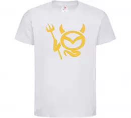Детская футболка Devil Mazda Белый фото