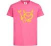 Детская футболка Devil Mazda Ярко-розовый фото