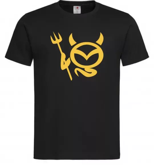 Мужская футболка Devil Mazda Черный фото