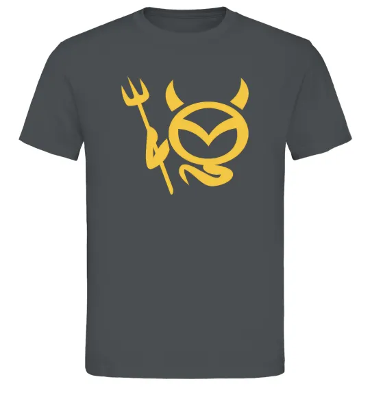 Мужская футболка Devil Mazda Графит фото