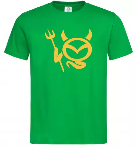 Мужская футболка Devil Mazda Зеленый фото