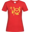 Женская футболка Devil Mazda Красный фото