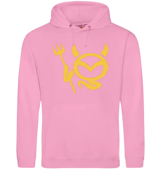 Жіноча толстовка (худі) Devil Mazda Рожевий фото