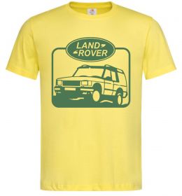 Мужская футболка Land rover car