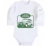 Дитячий бодік Land rover car Білий фото