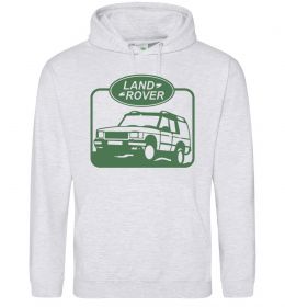 Мужская толстовка (худи) Land rover car