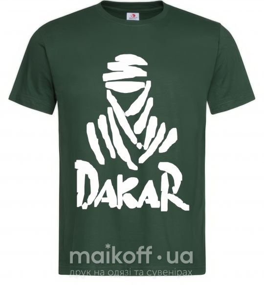 Чоловіча футболка Dakar Темно-зелений фото