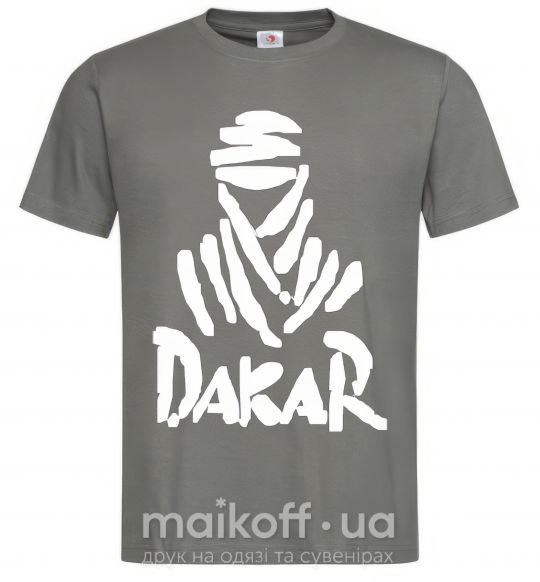 Чоловіча футболка Dakar Графіт фото