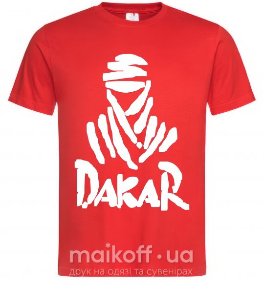 Чоловіча футболка Dakar Червоний фото