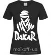 Жіноча футболка Dakar Чорний фото