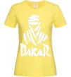 Женская футболка Dakar Лимонный фото