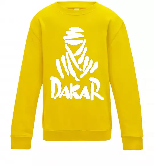 Детский Свитшот Dakar Солнечно желтый фото