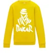 Детский Свитшот Dakar Солнечно желтый фото