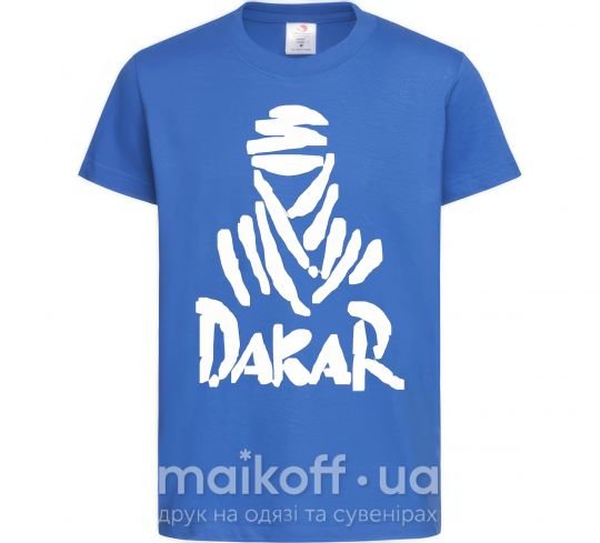 Детская футболка Dakar Ярко-синий фото