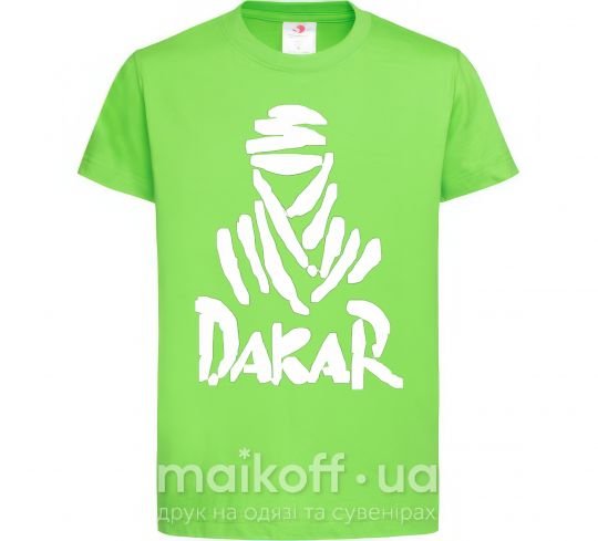 Детская футболка Dakar Лаймовый фото