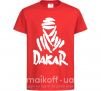 Дитяча футболка Dakar Червоний фото