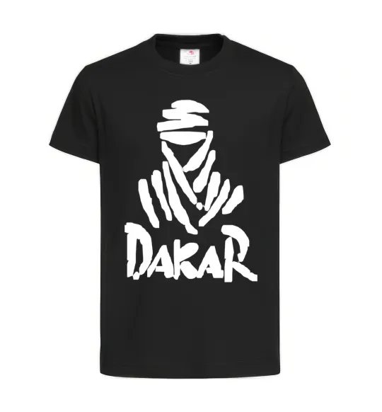 Дитяча футболка Dakar Чорний фото