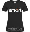 Жіноча футболка Smart logo Чорний фото