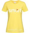 Жіноча футболка Smart logo Лимонний фото