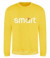 Світшот Smart logo Сонячно жовтий фото
