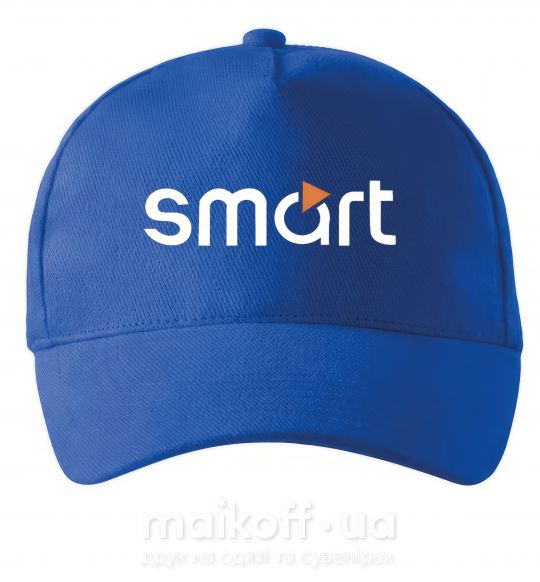 Кепка Smart logo Яскраво-синій фото
