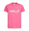 Детская футболка Smart logo Ярко-розовый фото