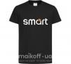 Детская футболка Smart logo Черный фото