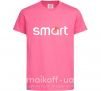 Детская футболка Smart logo Ярко-розовый фото