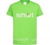 Дитяча футболка Smart logo Лаймовий фото