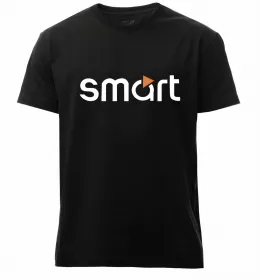 Мужская премиум футболка I <3 Smart Белый фото