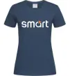Женская футболка Smart logo Темно-синий фото