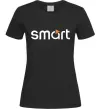 Женская футболка Smart logo Черный фото