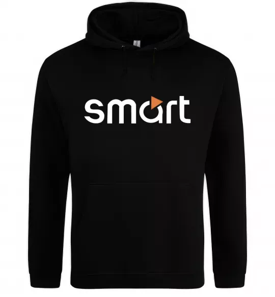 Чоловіча толстовка (худі) Smart logo Чорний фото
